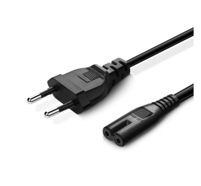 ColorWay Кабель живлення C7 2m black ColorWay (CW-CBP085-BK)