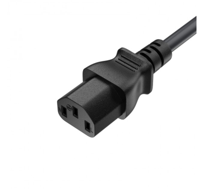 ColorWay Кабель живлення C13 1.8m black ColorWay (CW-CBP082-BK)