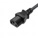 ColorWay Кабель живлення C13 1.8m black ColorWay (CW-CBP082-BK)