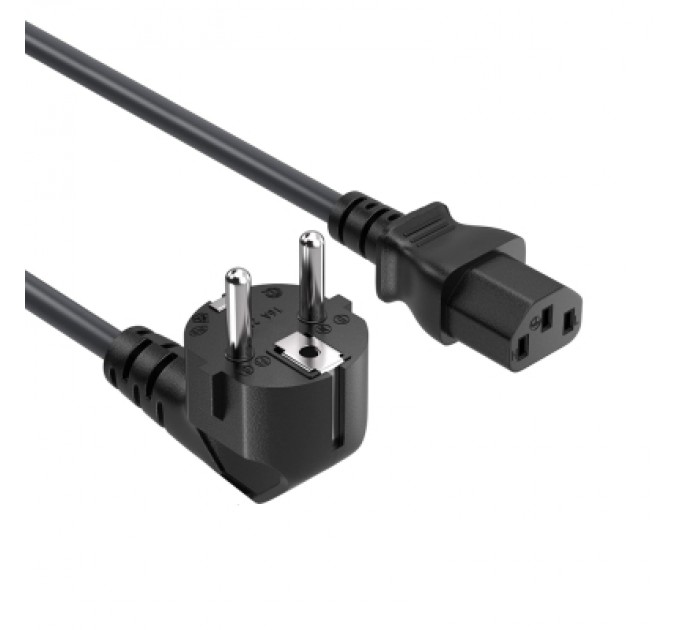 ColorWay Кабель живлення C13 1.8m black ColorWay (CW-CBP082-BK)