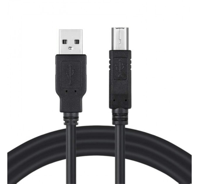 ColorWay Кабель для принтера USB 2.0 AM/BM 2.0m black ColorWay (CW-CBUB072-BK)