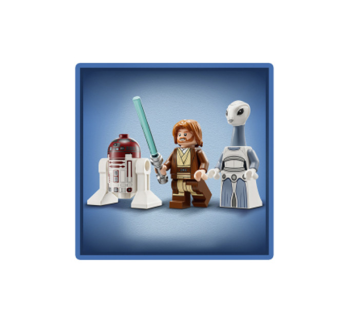LEGO Конструктор LEGO Star Wars Джедайський винищувач Обі-Вана Кенобі (75333)