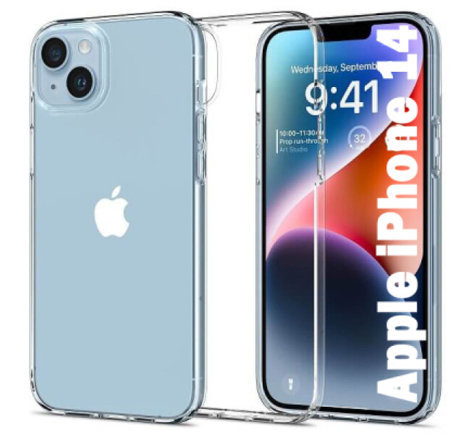 BeCover Чохол до мобільного телефона BeCover Apple iPhone 14 Transparancy (708015)