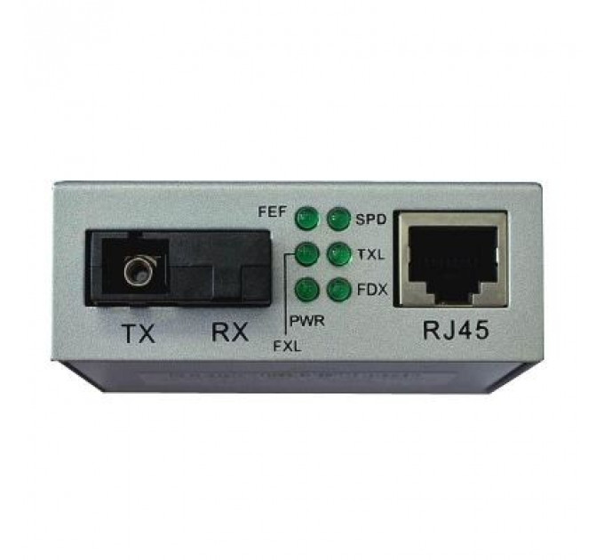 Медіаконвертер Step4Net 10/100Base-TX to 100Base-FX, SM, 1310nm, SC/PC, 20км (MC-D-0,1-1SM-1310nm-20)