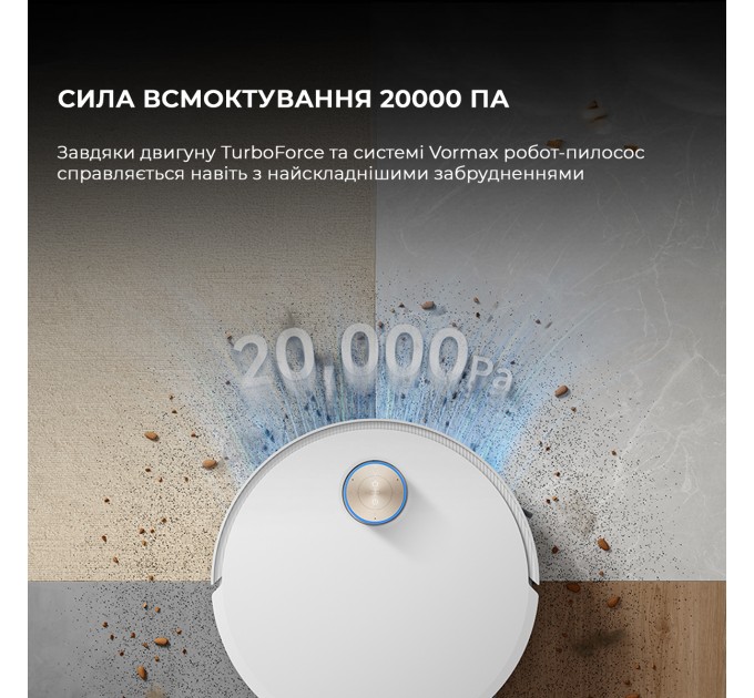 Dreame Робот-пилосос Dreame X50 Ultra Complete White (RLX85CE-4-WH)