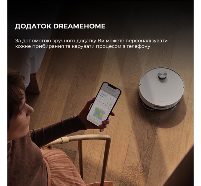 Dreame Робот-пилосос Dreame X50 Ultra Complete White (RLX85CE-4-WH)