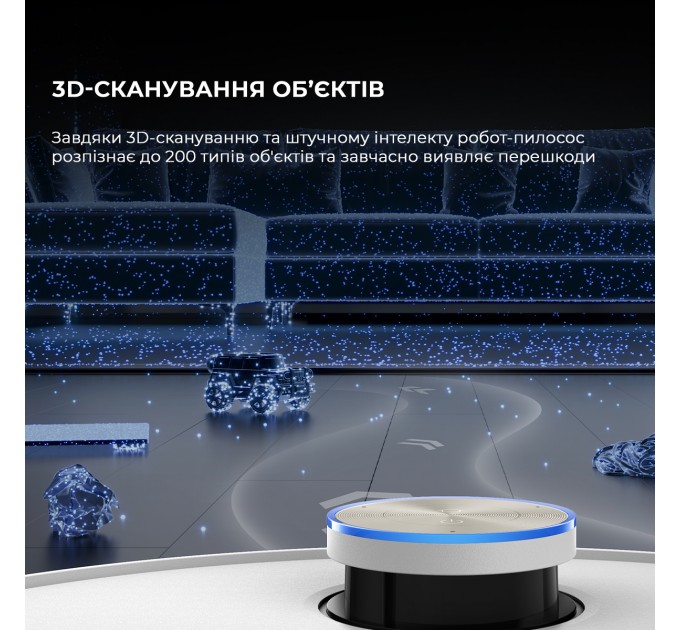 Dreame Робот-пилосос Dreame X50 Ultra Complete White (RLX85CE-4-WH)