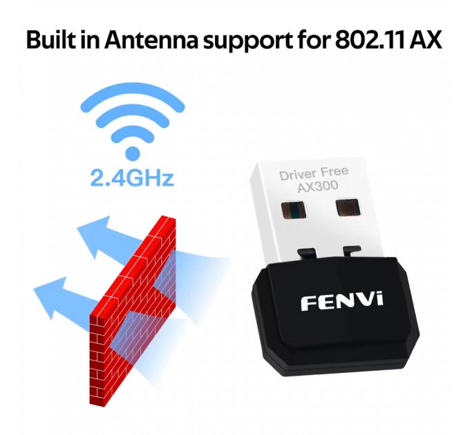 Fenvi Бездротовий адаптер Fenvi FU-AX300