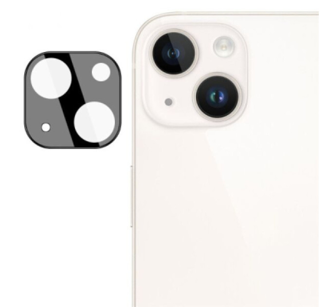 BeCover Скло захисне BeCover for camera Apple iPhone 14 Black (708080)