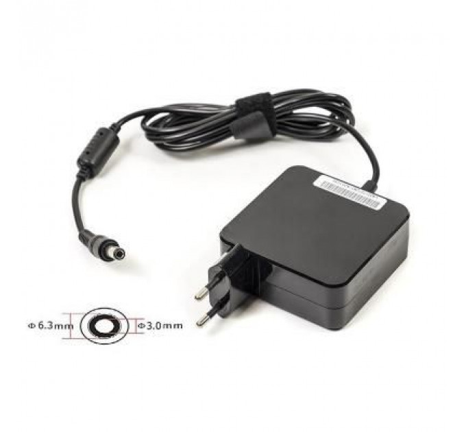 Блок живлення до ноутбуку PowerPlant TOSHIBA 220V, 19V 60W 3.16A (6.3*3.0) wall mount (WM-TO60F6330)