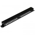 Voltronic Кабельний організатор 19" 1U з кришкою, корпус метал Voltronic (05055)