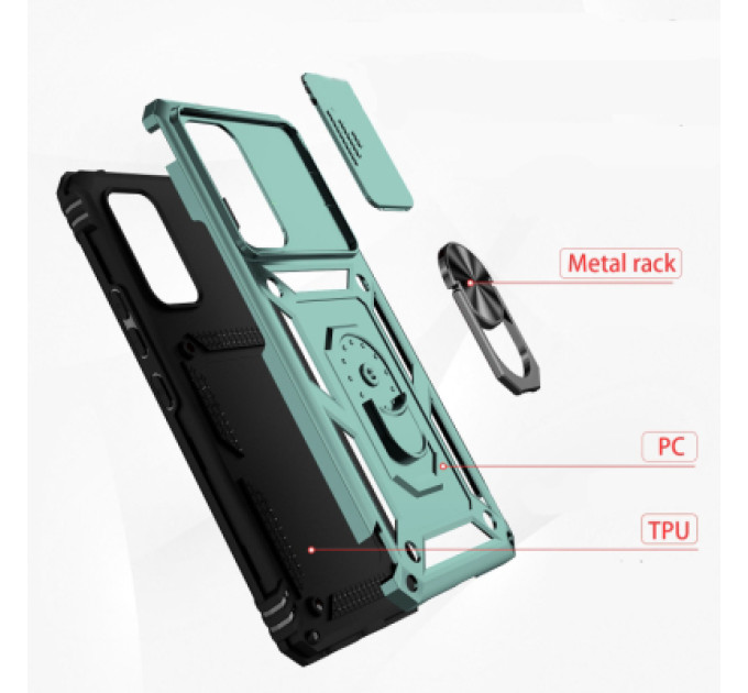 BeCover Чохол до мобільного телефона BeCover Military Samsung Galaxy A04 SM-A045 Dark Green (708217)