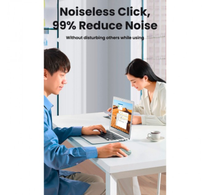 Ugreen Мишка Ugreen MU105 Wireless Green (90672)