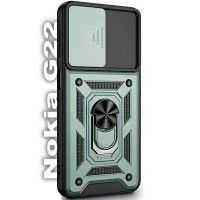 Чохол до мобільного телефона BeCover Military Nokia G22 Dark Green (709991)