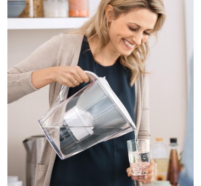 Brita Фільтр-глечик Brita Marella XL Memo MXPro 3.5л (2л води) з фільтр-картриджем 3шт, білий (1052782)