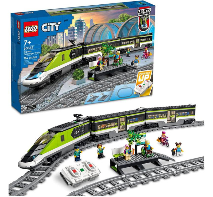 LEGO Конструктор LEGO City Trains Пасажирський потяг-експрес (60337)