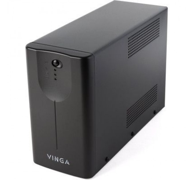 Vinga Пристрій безперебійного живлення Vinga LED 2000VA metall case (VPE-2000M)
