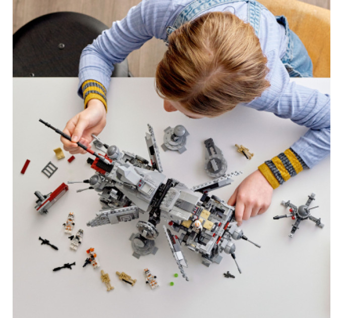 LEGO Конструктор LEGO Star Wars Крокохід AT-TE 1082 деталей (75337)