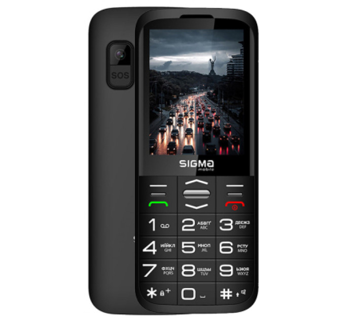 Sigma Мобільний телефон Sigma Comfort 50 Grace Type-C Black (4827798121818)