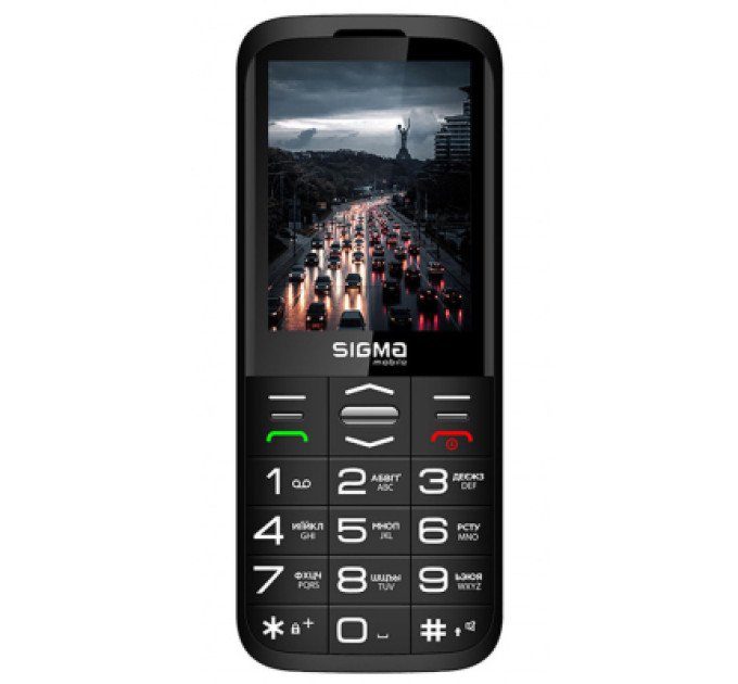Sigma Мобільний телефон Sigma Comfort 50 Grace Type-C Black (4827798121818)