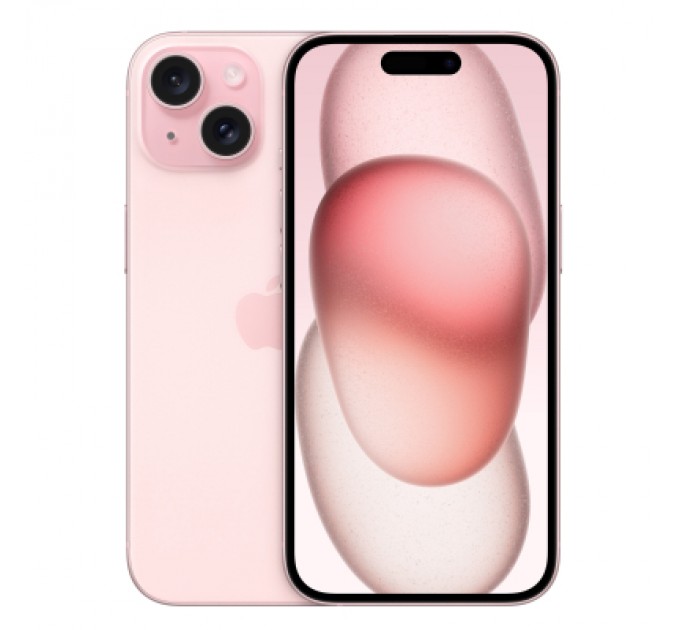 Apple Мобільний телефон Apple iPhone 15 128GB Pink (MTP13)