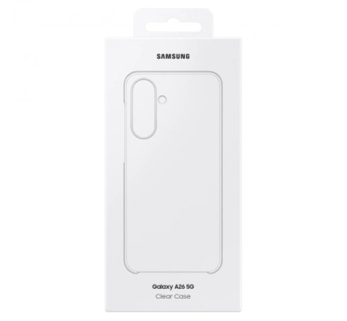 Samsung Чохол до мобільного телефона Samsung Galaxy A26 (A266) Clear Case (EF-QA266CTEGWW)