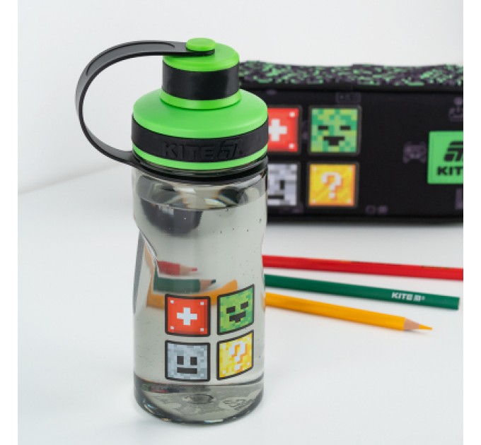 Kite Поїльник-непроливайка Kite Multiplaye, 500 мл, чорна (K25-397-1)