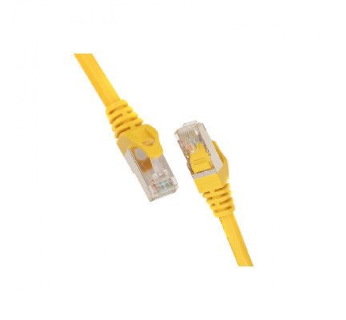 2E Патч-корд 0.50м S/FTP Cat 6 CU PVC 26AWG 7/0.16 yellow 2E (2E-PC6SFTPCOP-050YLW)
