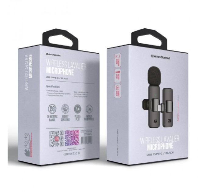 Armorstandart Мікрофон Armorstandart ASM2 USB Type-C Black (ARM80110)