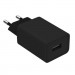 ColorWay Зарядний пристрій ColorWay 1USB AUTO ID 2A (10W) black + cable Type C (CW-CHS012CC-BK)