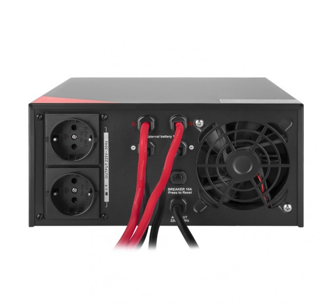 LogicPower Джерело безперебійного живлення LogicPower LPM-PSW-1500VA (1050 Вт) Black