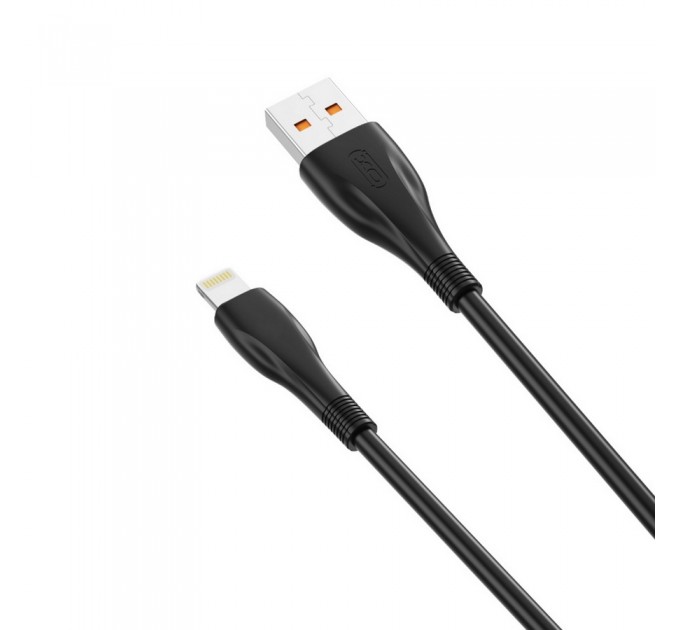 XO Кабель XO NB185 USB - Lightning, (M/M), 6A 1 м Black (6920680879236)