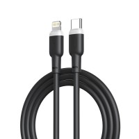 Кабель XO NB208A USB Type-C - Lightning, (M/M), 20W 1 м Black (6920680826810)