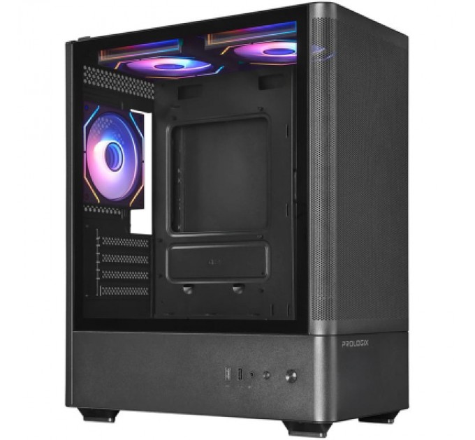 Prologix Корпус Prologix Lumi GM-01MAB Mesh Black