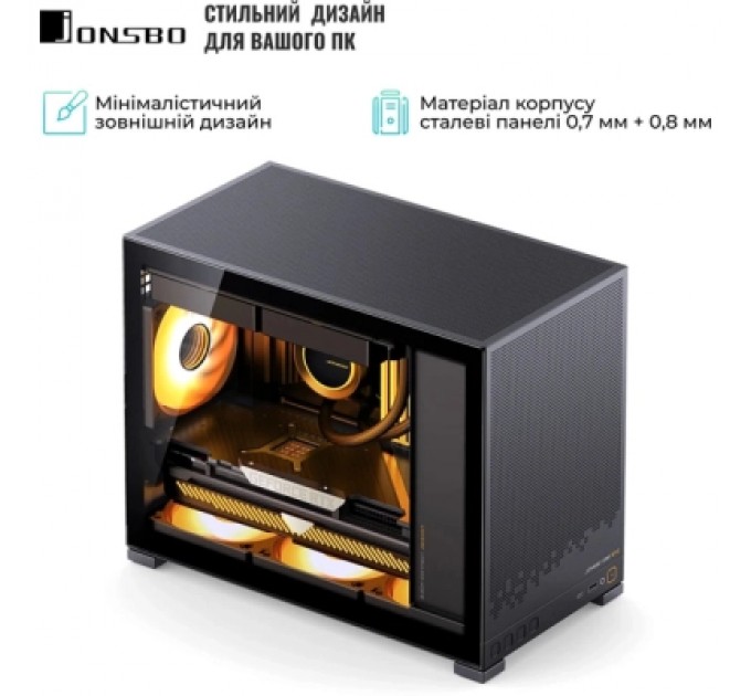 JONSBO Корпус JONSBO D32 STD Black