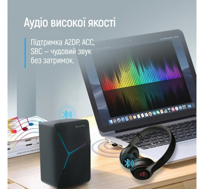 ColorWay Адаптер Bluetooth 5.0 ColorWay (CW-AD-BT50)