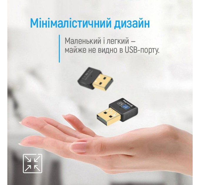 ColorWay Адаптер Bluetooth 5.0 ColorWay (CW-AD-BT50)