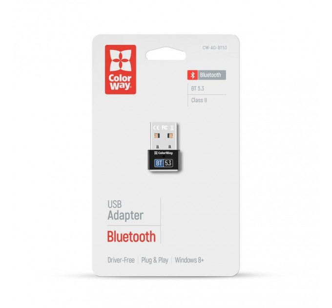 ColorWay Адаптер Bluetooth 5.3 ColorWay (CW-AD-BT53)
