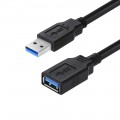 ColorWay Кабель ColorWay USB - USB V 3.0 (M/F), 1.8 м, Black (CW-CBUF075-BK)