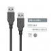 ColorWay Кабель ColorWay USB - USB V 2.0 (M/M), 1 м, Black (CW-CBUU071-BK)
