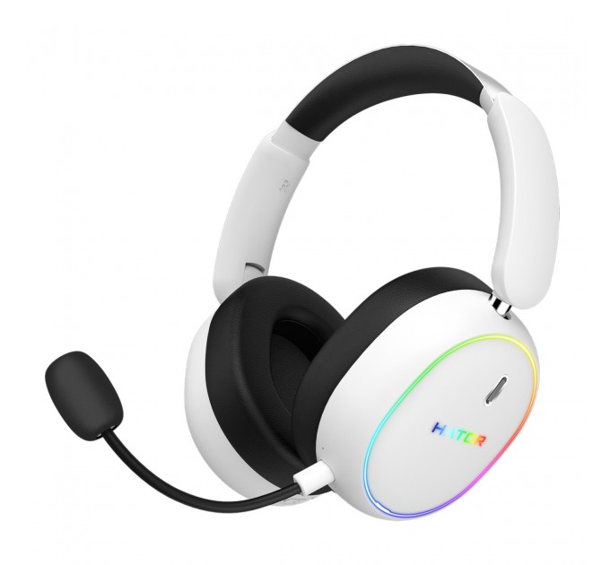 Hator Навушники Hator Phoenix 2 Wireless Hi-Res SyncHUB White (ESH41)