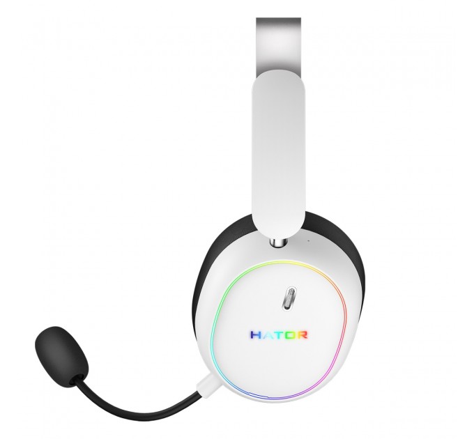 Hator Навушники Hator Phoenix 2 Wireless Hi-Res SyncHUB White (ESH41)