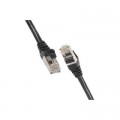 2E Патч-корд 1м S/FTP Cat 6 CU PVC 26AWG 7/0.16 black 2E (2E-PC6SFTPCOP-100BK)