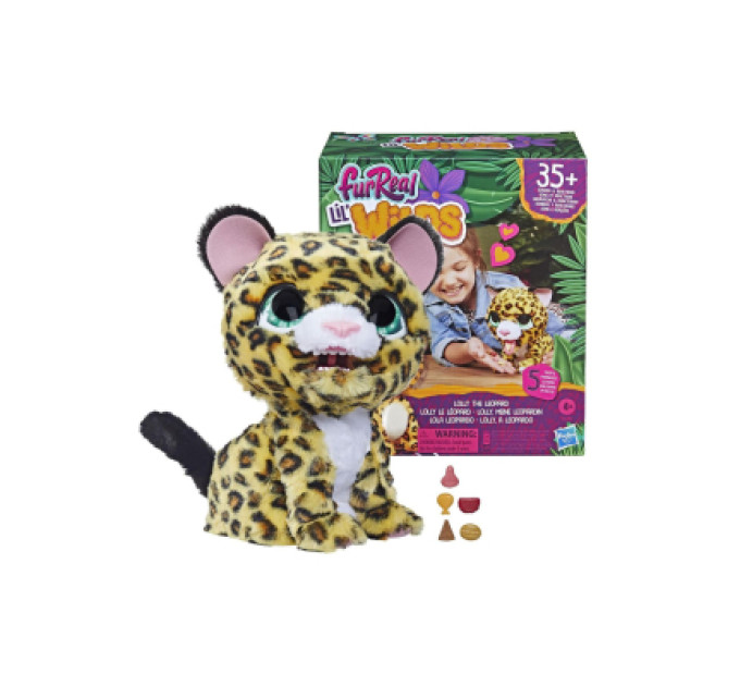 Hasbro Інтерактивна іграшка Hasbro FurReal Friends улюбленець Леопард Лоллі (F4394)