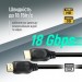 ColorWay Кабель ColorWay HDMI - HDMI V 2.0 (M/M), 4K/60 Гц, 5 м, Black (CW-CBHD080-BK)