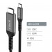 ColorWay Кабель ColorWay HDMI - USB Type-C (M/M), 4K/60 Гц, 2 м, Black (CW-CBCHD077-BK)