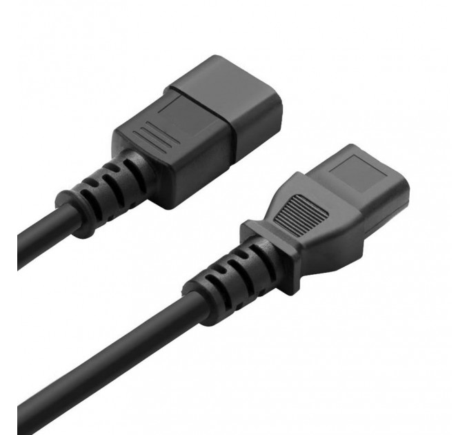 ColorWay Кабель живлення ColorWay C13-C14, 1 м, Black (CW-CBP087-BK)