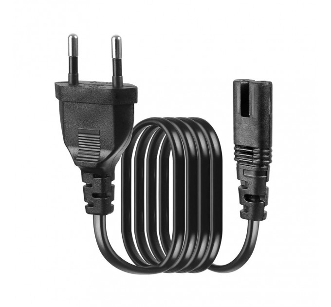 ColorWay Кабель живлення ColorWay CEE7/16-C7, 2 м, Black (CW-CBP085-BK)