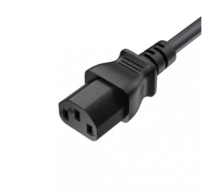 ColorWay Кабель живлення ColorWay CEE7/7-C13, 1.8 м, Black (CW-CBP082-BK)