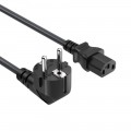ColorWay Кабель живлення ColorWay CEE7/7-C13, 1.8 м, Black (CW-CBP082-BK)